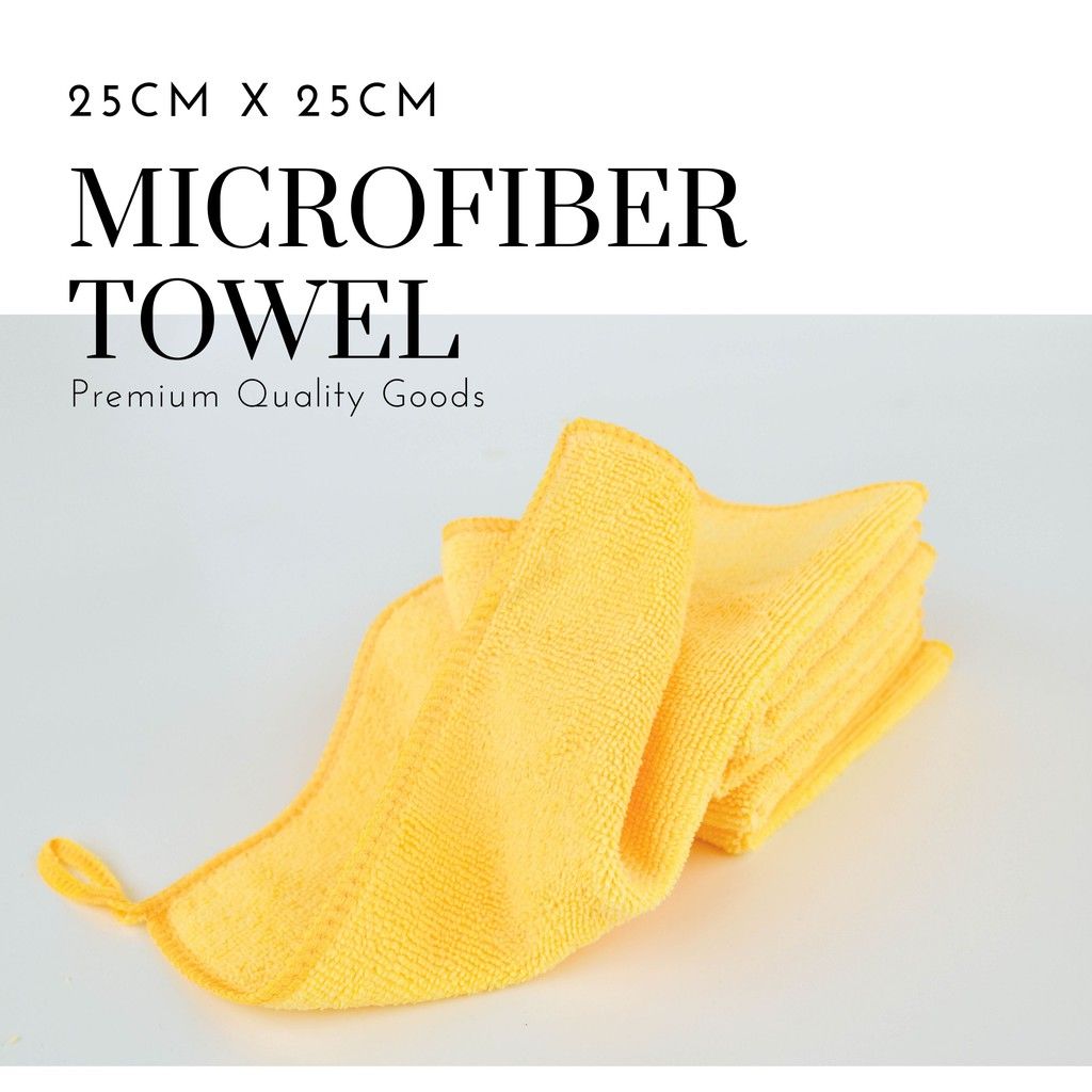 Microfiber Cleaning Cloth 25CM x 25CM