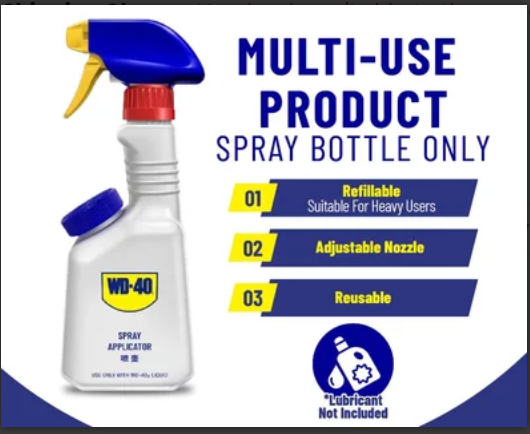 WD-40 Multi-Use Product Spray Applicator 500ml Sprayer Bottle Only