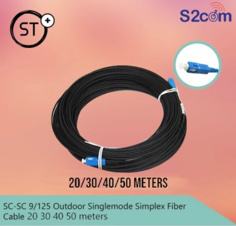 SC-SC 9/125 Outdoor Singlemode Simplex Fiber Optic Cable (SCSC-ODSM-S-Medium)