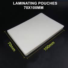 Laminating Film 70 X 100 mm