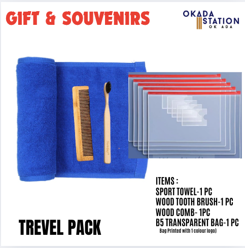 GIFT & SOUVINIARS: TRAVEL BAG WITH LOGO PRINTING