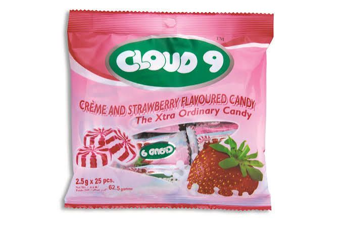 Cloud 9 Candy Creme & Strawberry 25 x 2.5 g