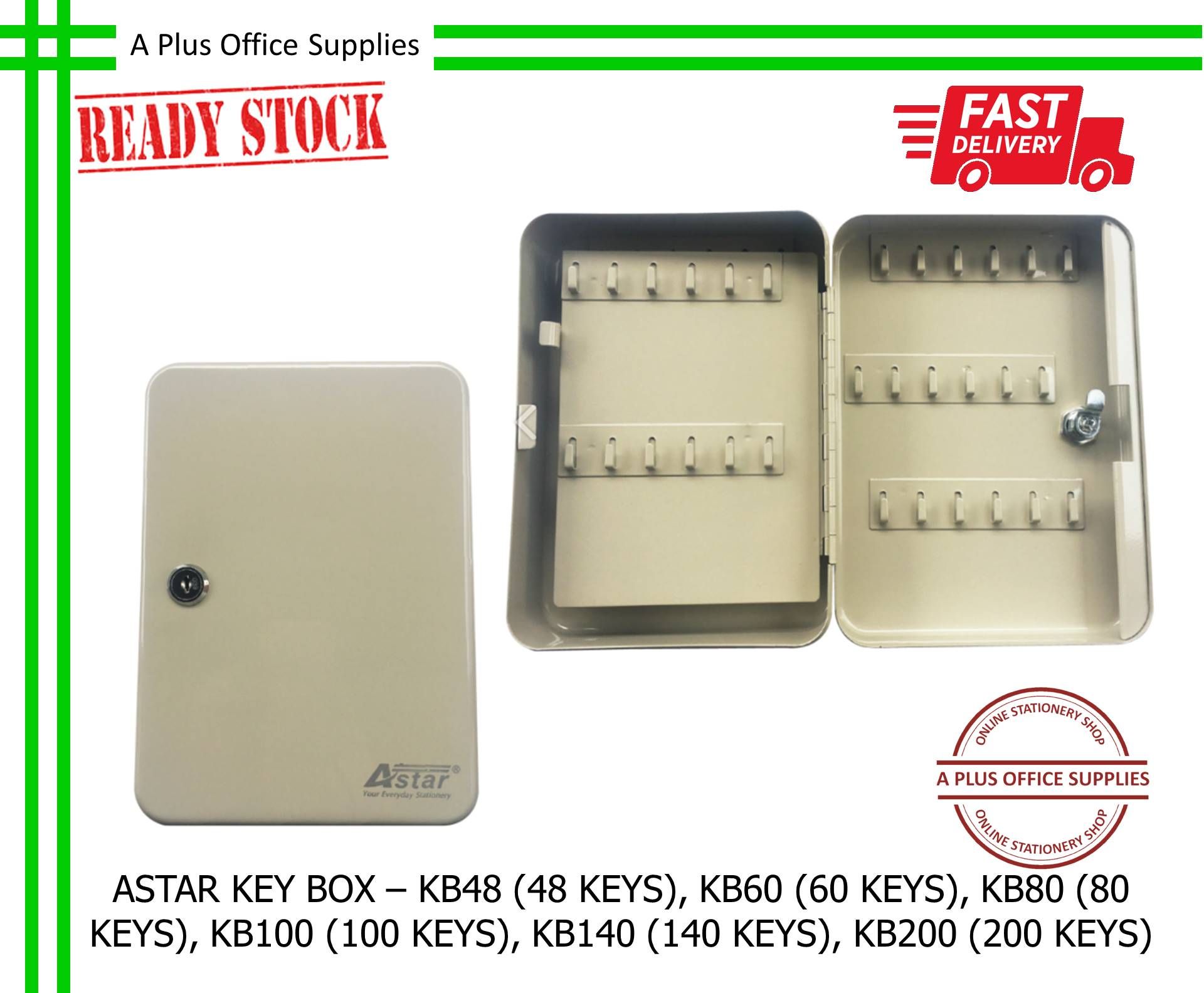 ASTAR Key Box / Kotak Kunci - KB48, KB60, KB80, KB100, KB140, KB200