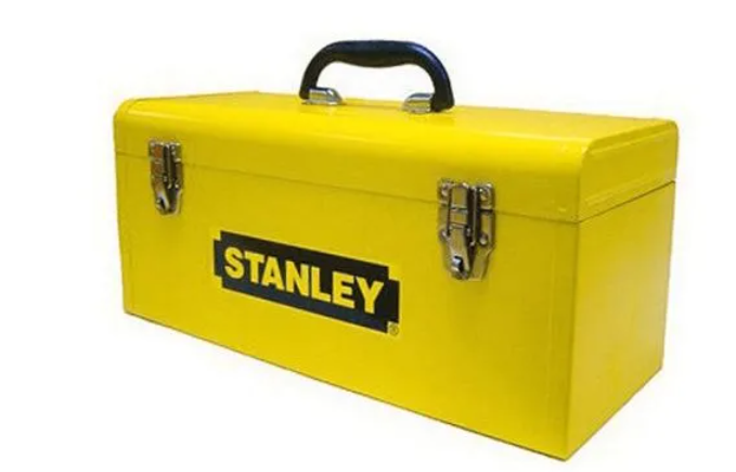 STANLEY GENERAL TOOLBOX WITH TRAY YLW/BLK