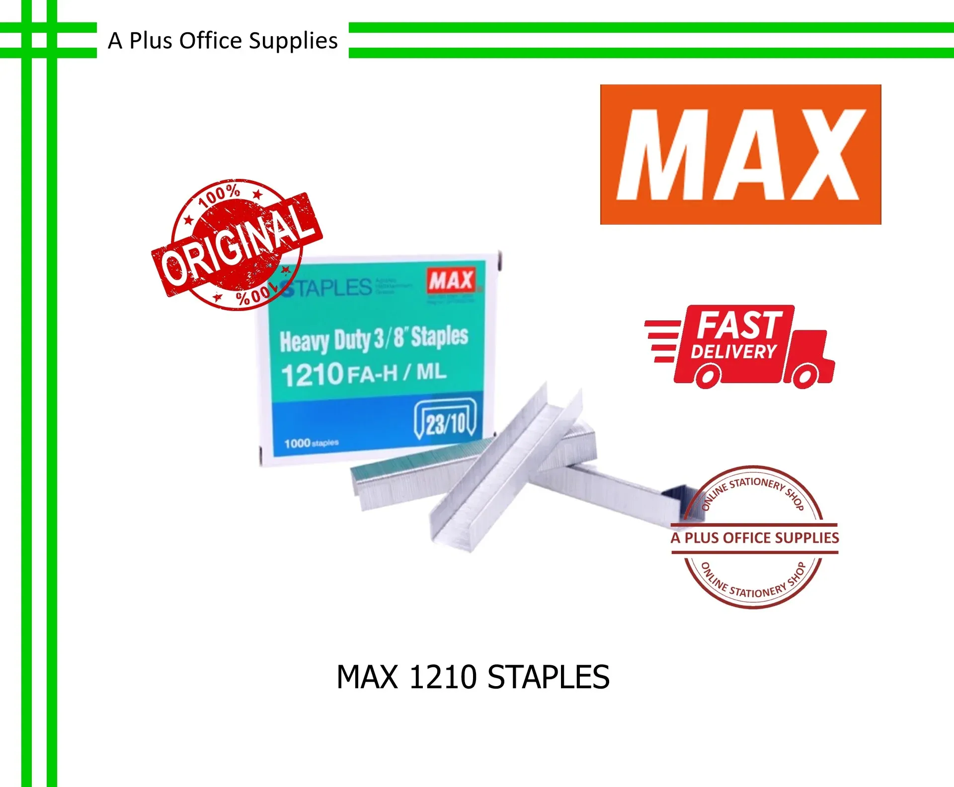 MAX 1210 Staples / Dawai Kokot