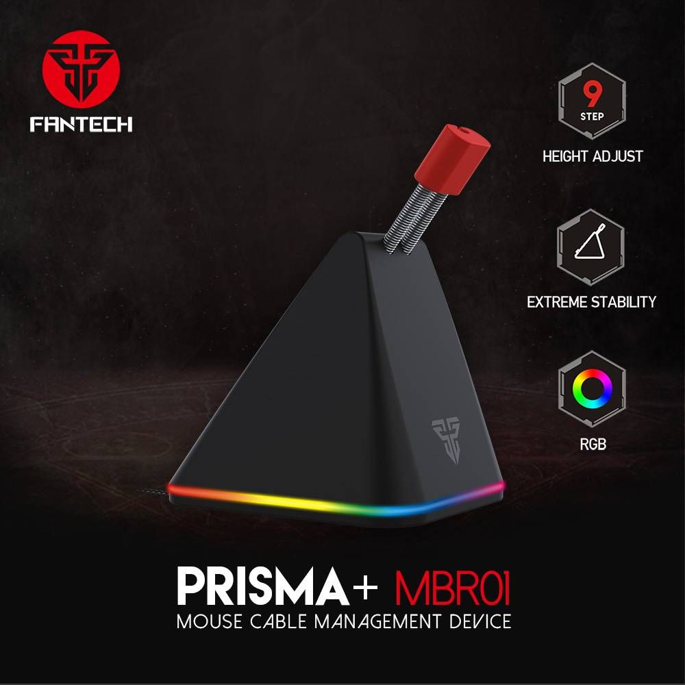 FANTECH PRISMA+ MBR01 BUNGEE RGB MOUSE BUNGEE CABLE MANAGEMENT DEVICE