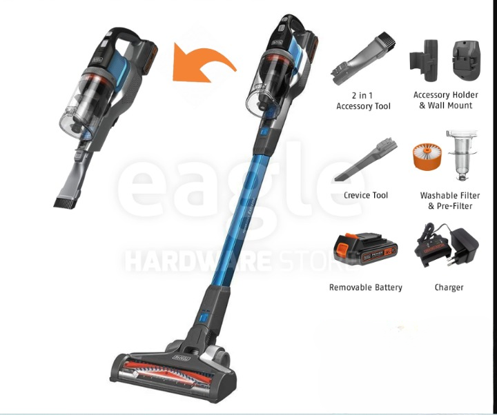 BLACK & DECKER BSV2020GW-XD 20V CORDLESS STICK VACUUM CLEANER ( BSV2020GW, BSV2020 ) / BSV2020GW (STANDARD)