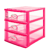 3 Tier A4 Size Multi - Purpose Drawer