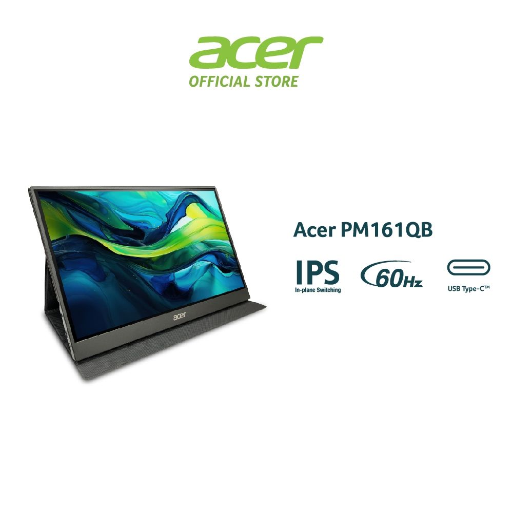 ACER PORTABLE PM161QB 15.6" LED MONITOR
