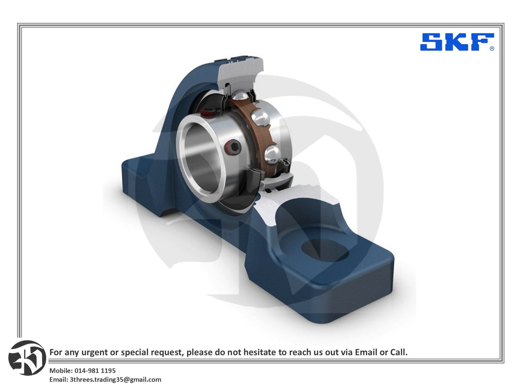 SKF UCP 210 Pillow Block Ball Bearing Unit