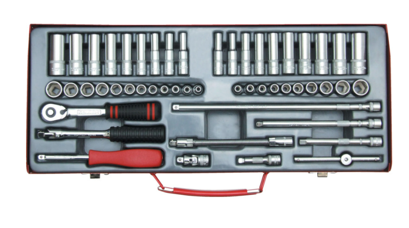 *Kennedy-Pro 1/4in. Socket Set, Imperial/Metric, Set of 51 SKU:  KEN5824902K