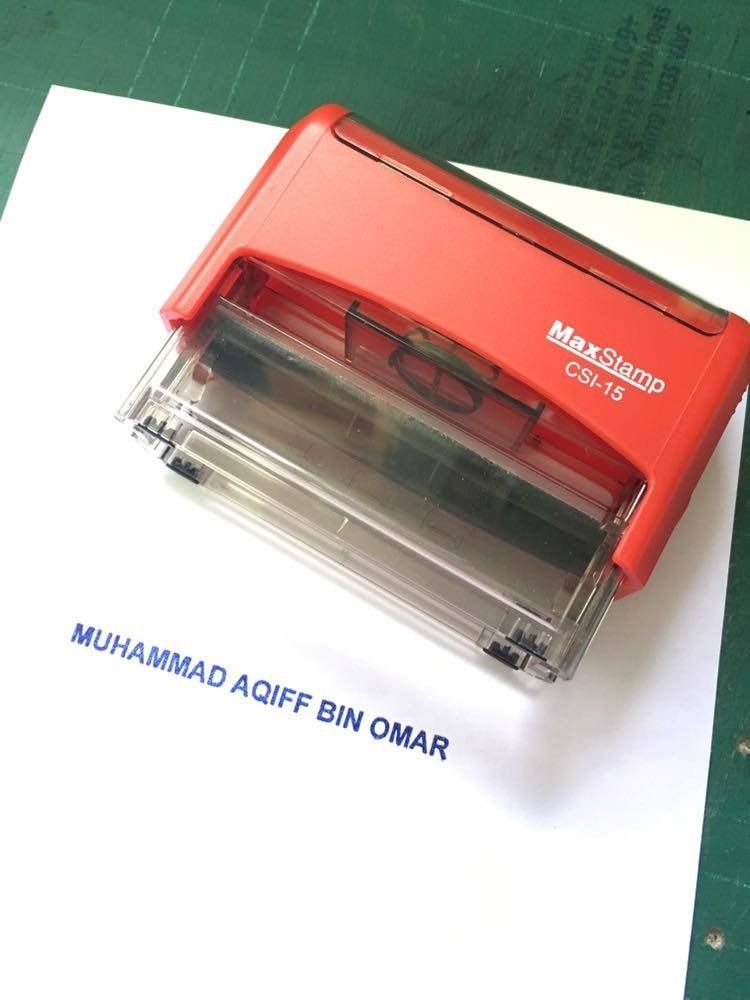 SELF INKING MAX STAMP CSI-15