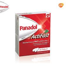 Panadol Actifast Caplets 20 pieces