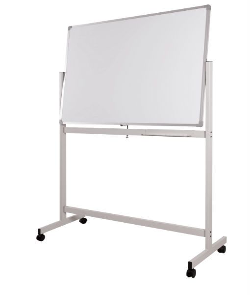 Double Sided Magnetic Whiteboard 3 x 4 With Stand (Mobile Whiteboard)