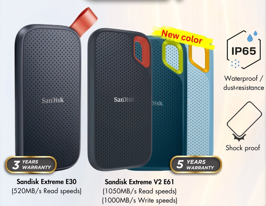 Sandisk Extreme E61 1TB