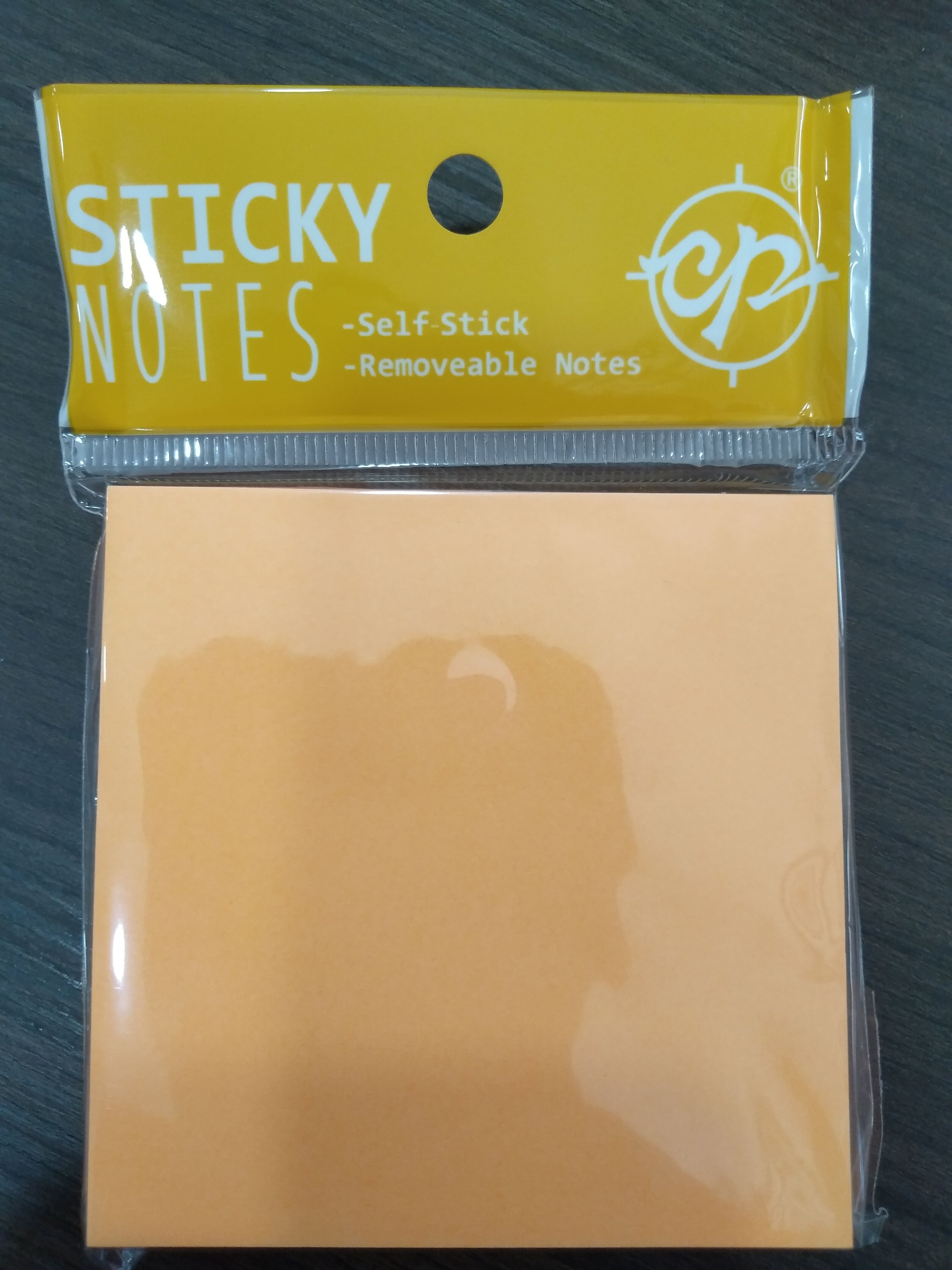 STICKY NOTE CP 3 X 3 - ORANGE ( NEON COLOUR)