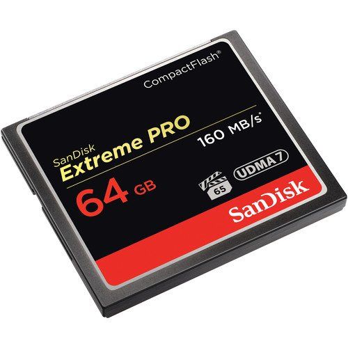 Sandisk Extreme Pro CF Memory Card 64GB