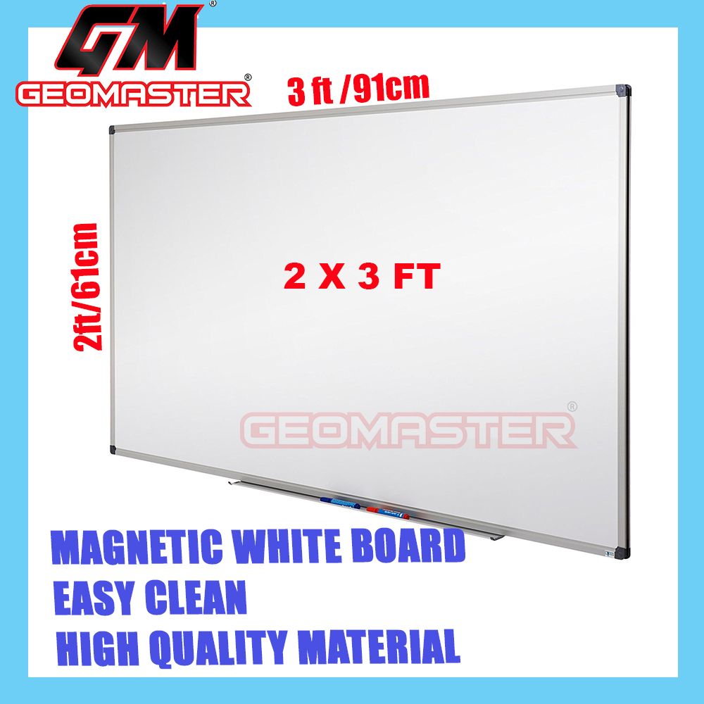 Magnetic White Board Magnetic 2X3