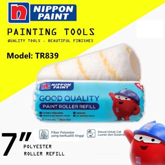 NIPPON 7" POLYESTER ROLLER REFILL TR839