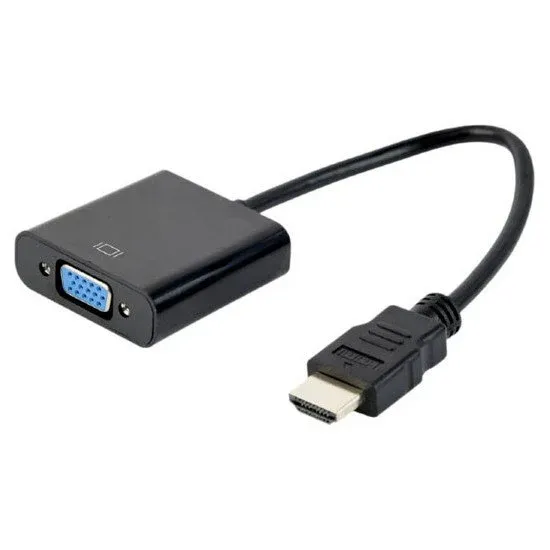 HDMI to VGA Male Converter Cable (High Quality)