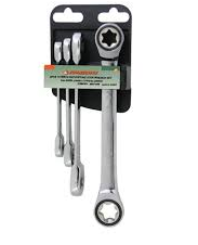 JONNESWAY 4PCS 72 TEETH RATCHETING STAR WRENCH SET