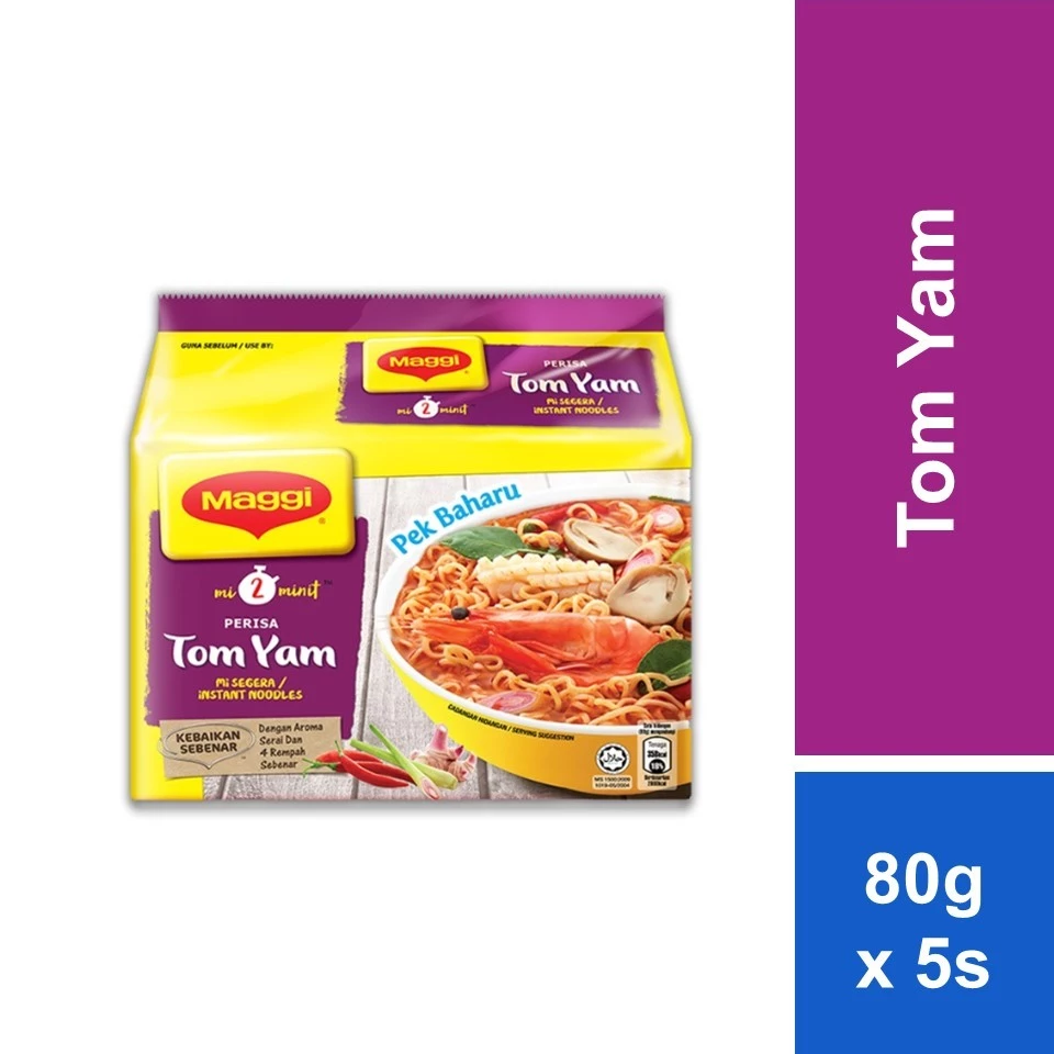 MAGGI 2-MINN Tom Yam (80g x 5pcs)