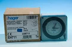 Hager 24h Timer Switch EH711