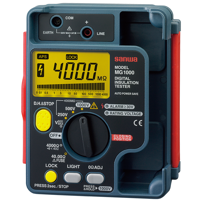 SANWA MG1000 DIGITAL INSULATION TESTER