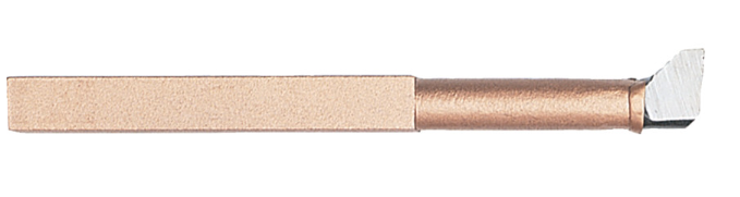 Kennedy Butt Welded Tool, No.50, 12 x 12mm, Right Hand, Through Boring, High Speed Steel KEN0108120K