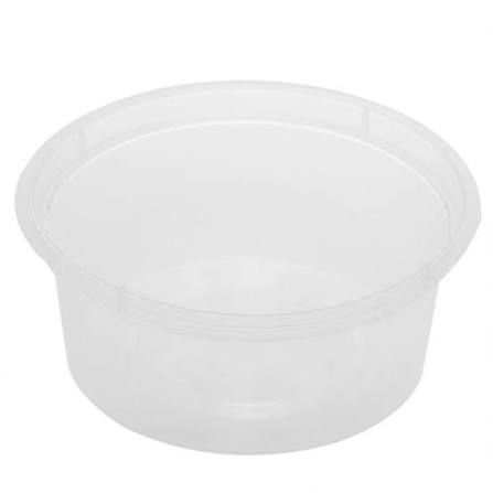 MS VENTURE 3" PLASTIC BOWL CLEAR WITH LIDS