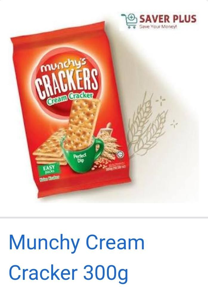 Munchy's Cream Crackers 300g