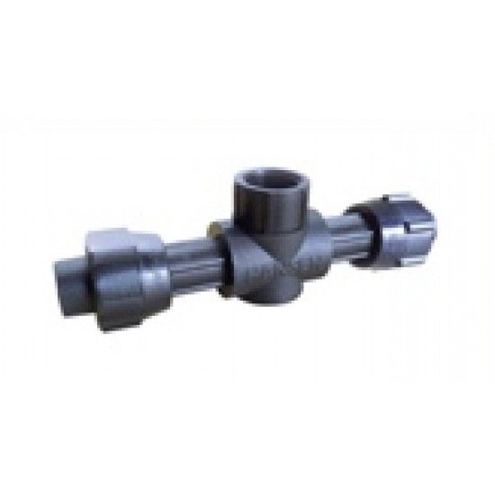 Hansen Fittings HTFTB25.25.1/2 Tee with Female Thread Branch 25MM x 25MM x Â½"