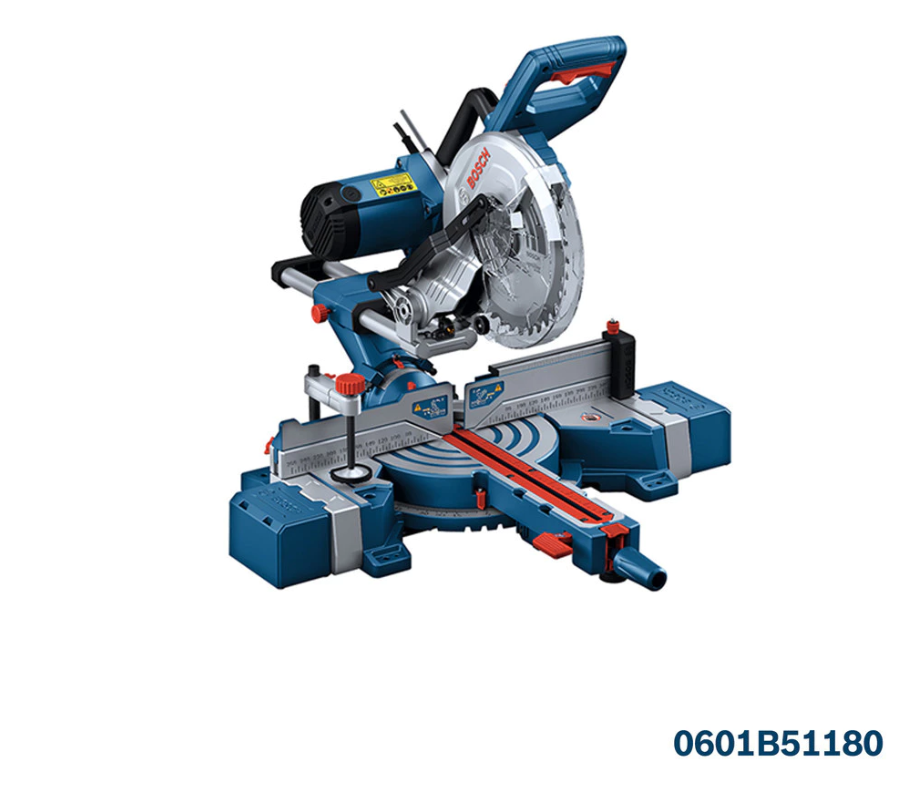 BOSCH GCM 18V-254 D CORDLESS MITRE SAW BITURBO (SET) (0601B51180)