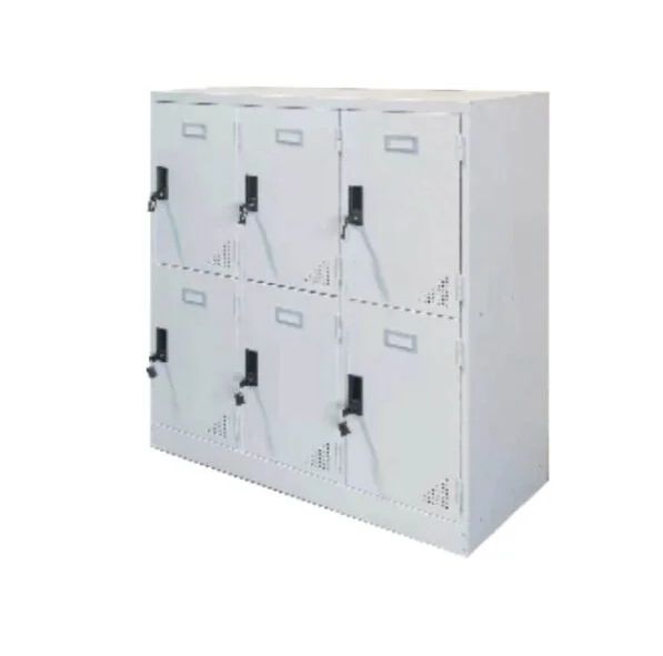 6 Compartment Steel Locker