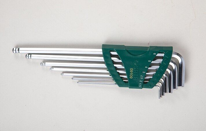Sata 7PC. EXTRA LONG BALL POINT HEX KEY SET