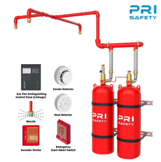 NOVEC Clean Agent Fixed Fire Suppression System