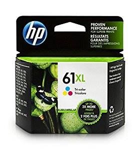 HP 61 Tri-color Ink Cartridge (CH562WA)