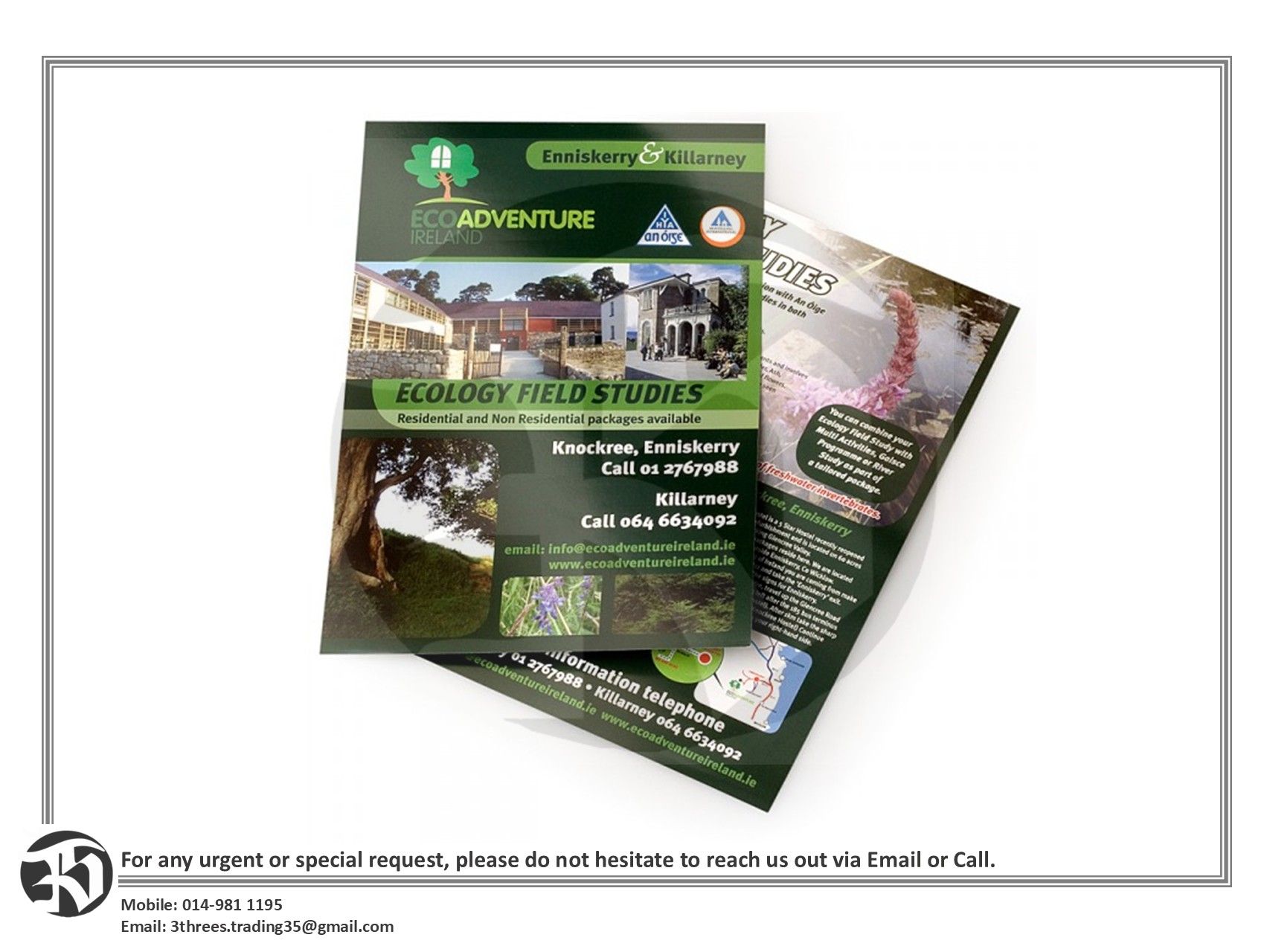A5 Flyers Printing Gloss Artpaper 128gsm (100pcs)