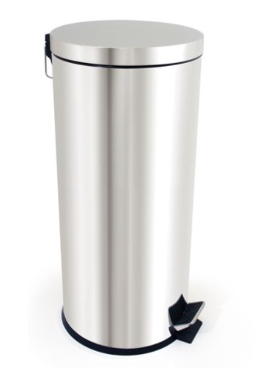 stainless steel stepbin 30L