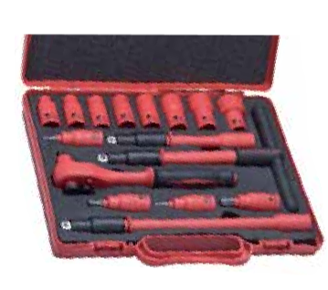 Temo 16Pc 3/8" Dr. Insulation Socket Set