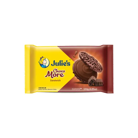 Julie’s Choco More Sandwich 132g X 24 PACKS