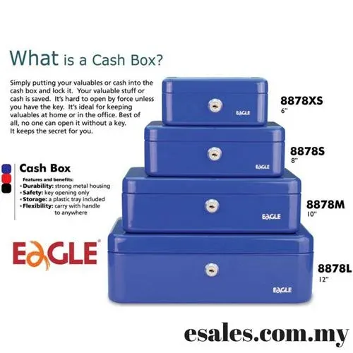 CASH BOX 8878L