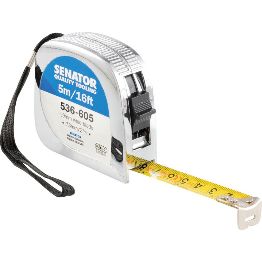 *Senator 5m/16ft Pocket Tape Measure - SEN5366050K