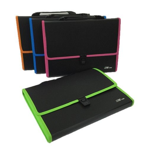 APLUS A4 EXPANDING FILE 12 POCKETS WITH HANDLE