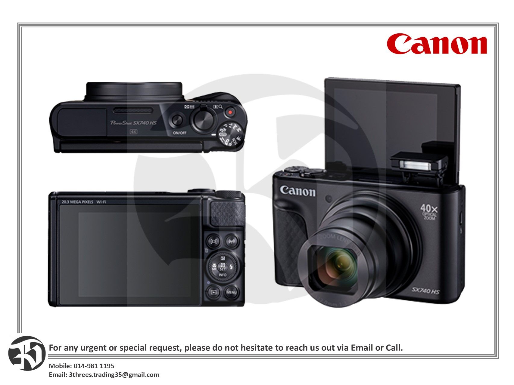 Canon PowerShot SX740 HS