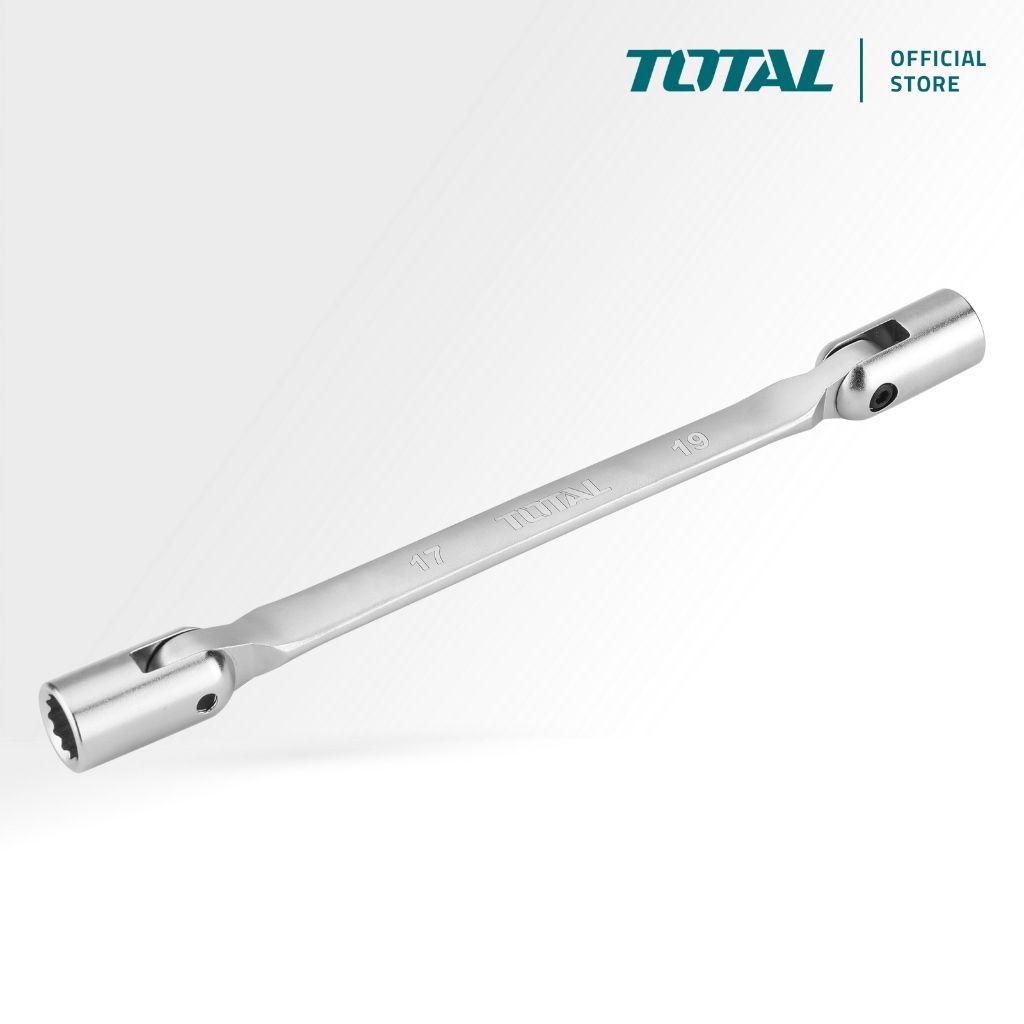 TOTAL DOUBLE FLEXIBLE SOCKET WRENCH (8-19MM/12 POINTS) TDFSW08101/TDFSW10121/TDFSW12141/TDFSW14171/TDFSW17191