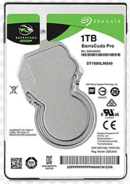 Genuine Malaysia Seagate Warranty - SEAGATE 1TB NOTEBOOK SATA HARD DISK DRIVE 7200RPM