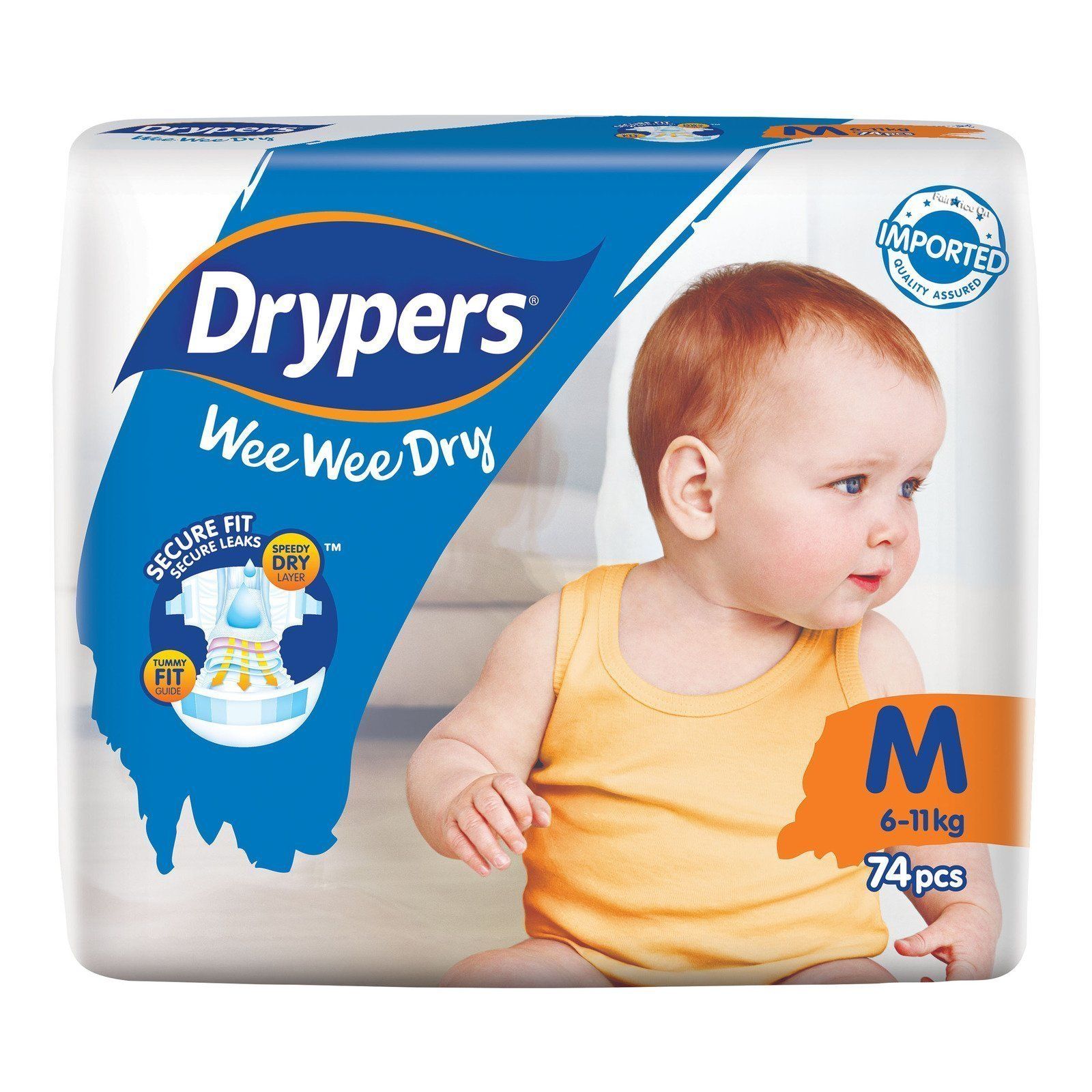 Drypers Size M