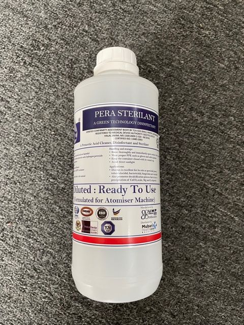 Pera Sterilant Organic Fogging Disinfectant -1 Liter