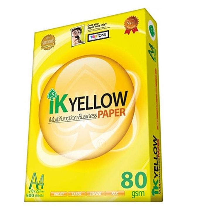 IK YlW A4 PAPER 80gsm 500s